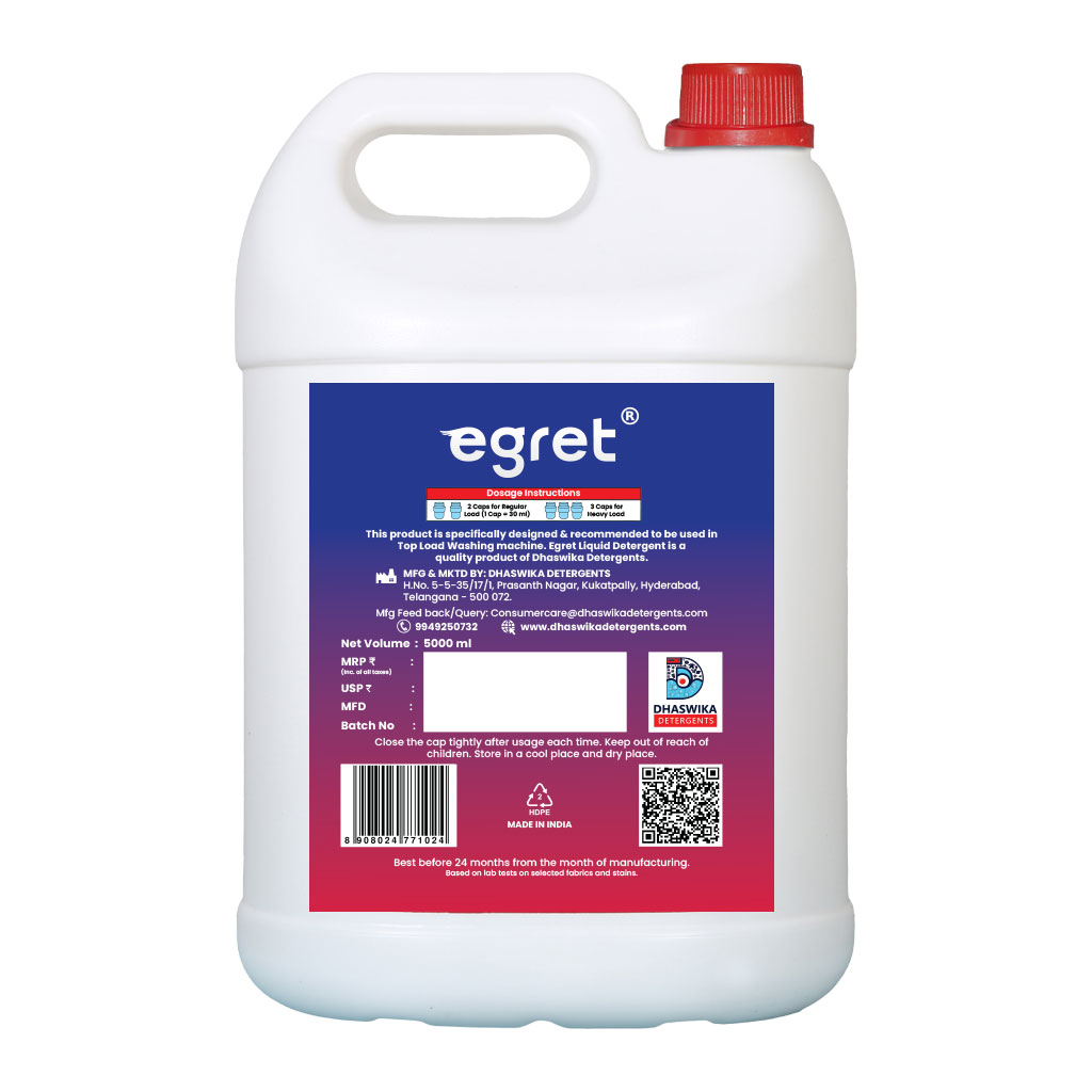 Egret Matic Top Load — 500ml