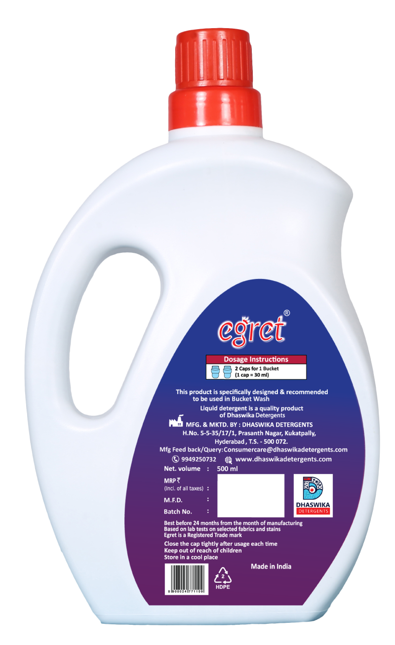 Bucket Wash — 500ml - Back